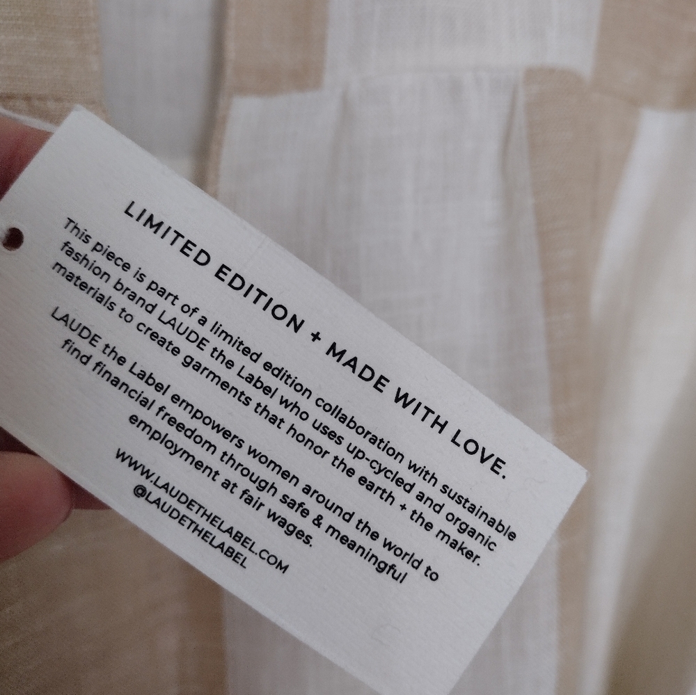 Laude the Label x Madewell - Tiered Maxi Dress in Tulum Stripe - Picture 4 of 7